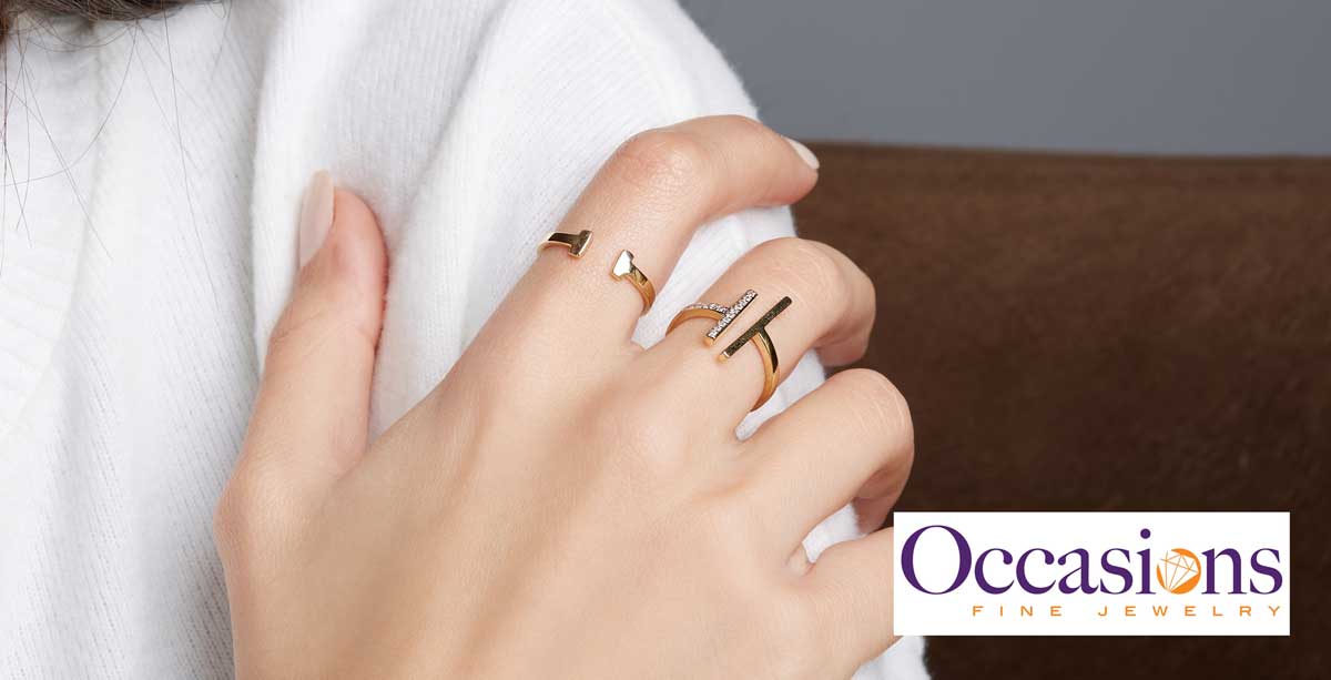 How to Wear Two Rings