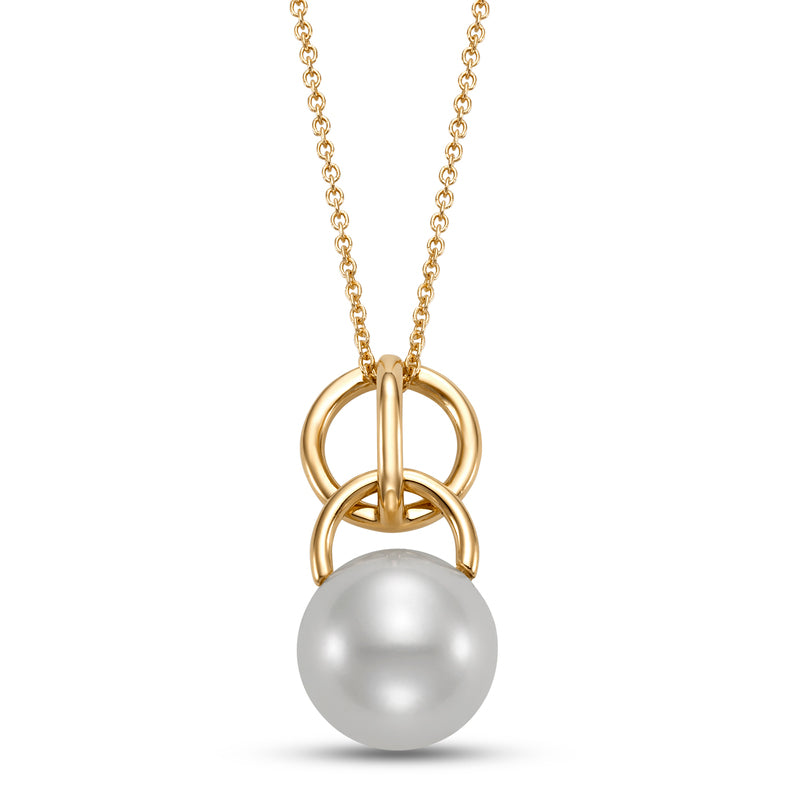 Link Pearl Necklace – Occasions Fine Jewelry - Main Image