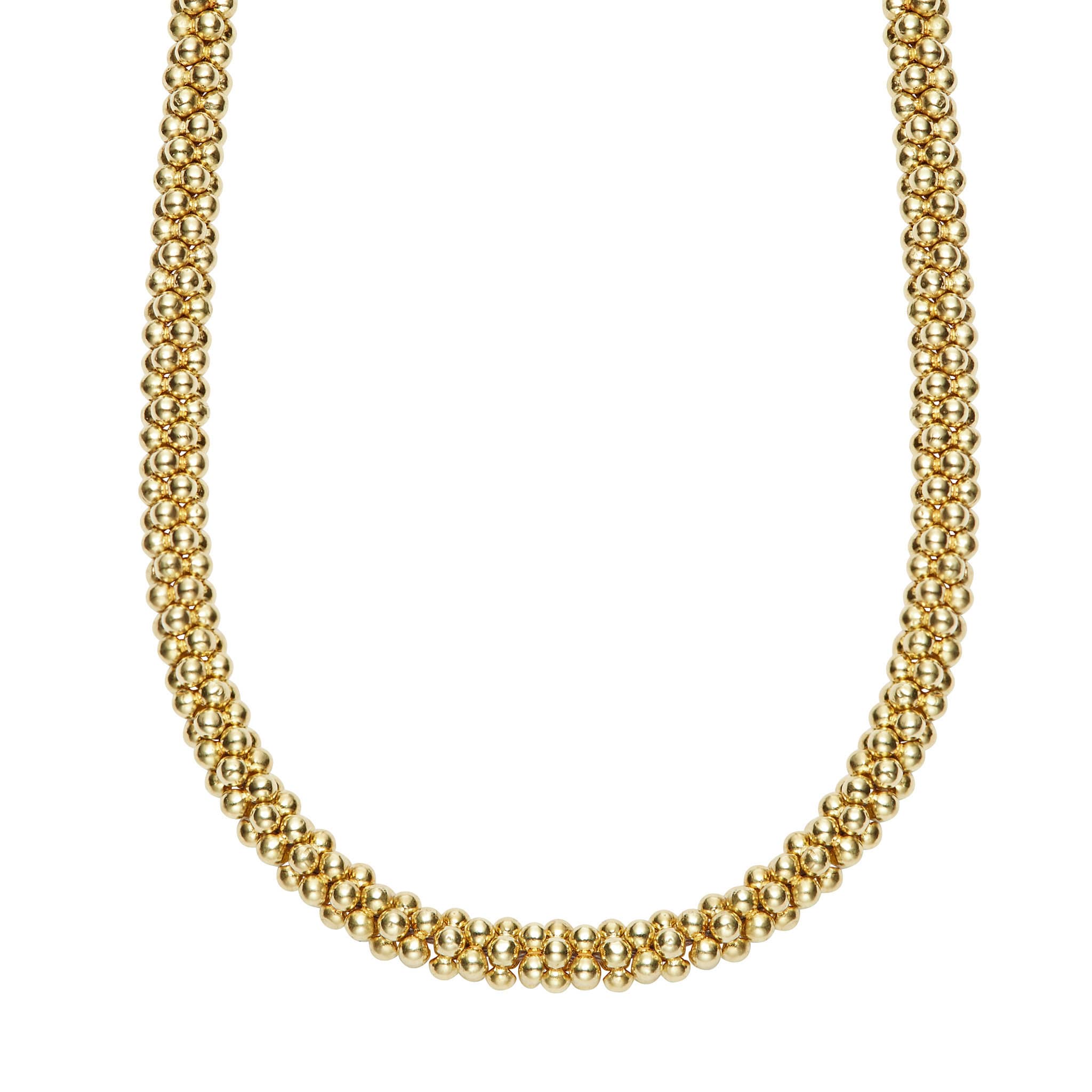 Beaded Gold Necklace - Gold Necklaces