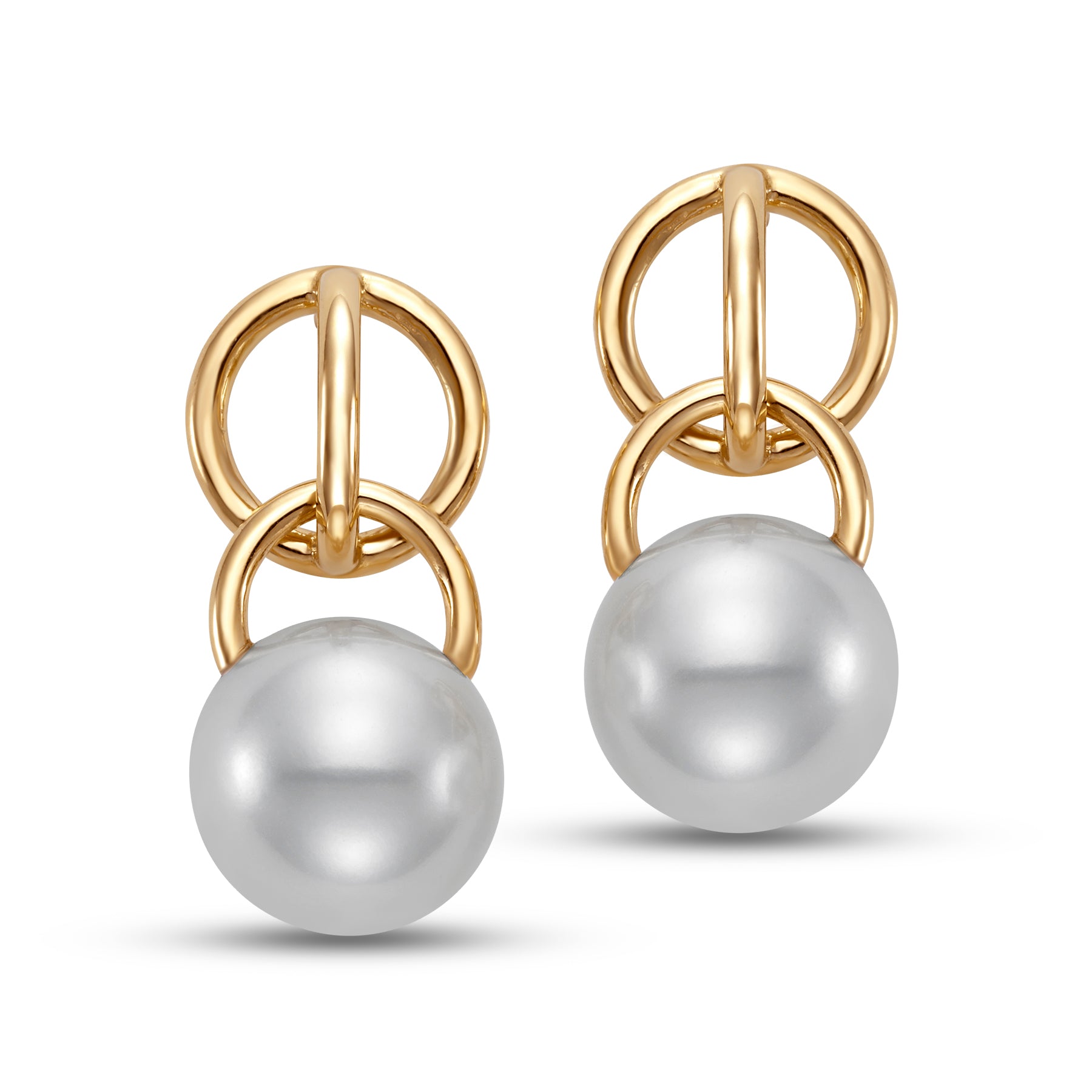 Drop Pearl Earrings - Pearl Earrings