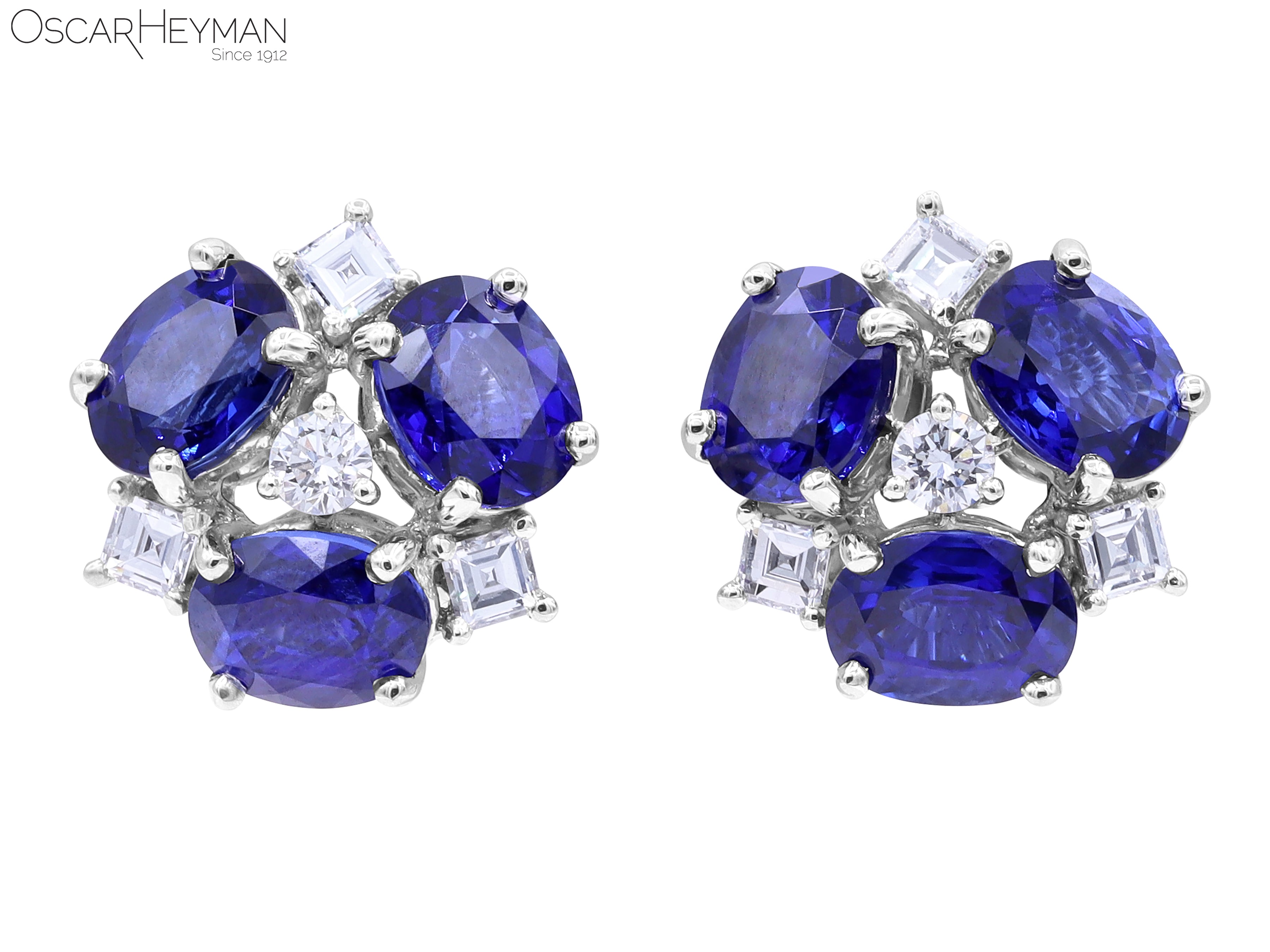 Huggie Sapphires Earring - Colored Stone Earrings
