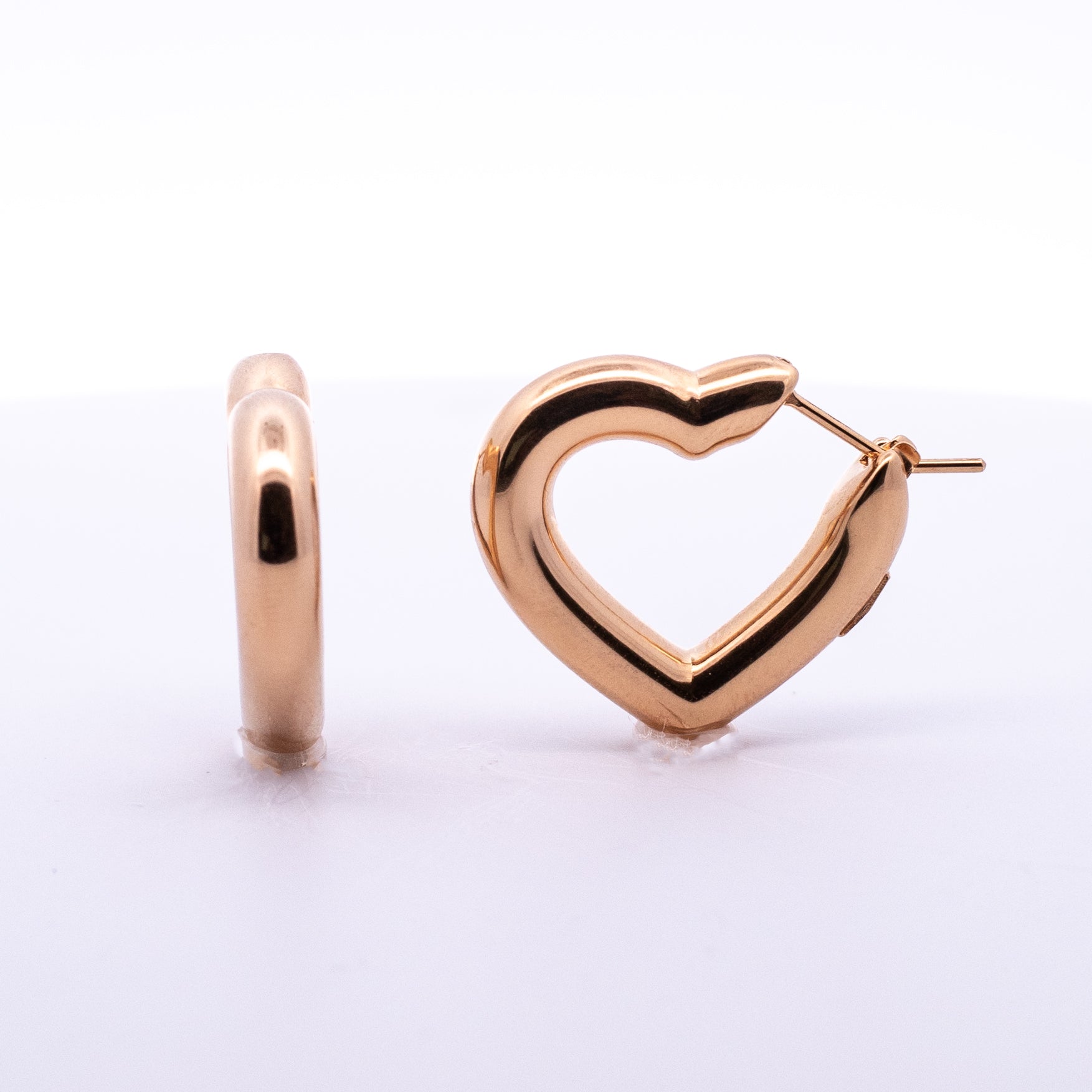 Heart Earrings - Gold Earrings