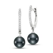 Drop Pearl Earrings - Pearl Earrings