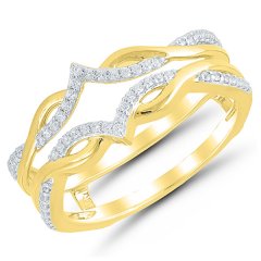Ring Gaurd Wedding Band - Diamond Wedding Bands for Mountings