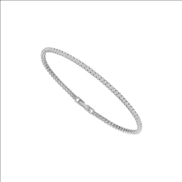 Classic In Line Diamond Tennis Bracelet - Diamond Bracelets