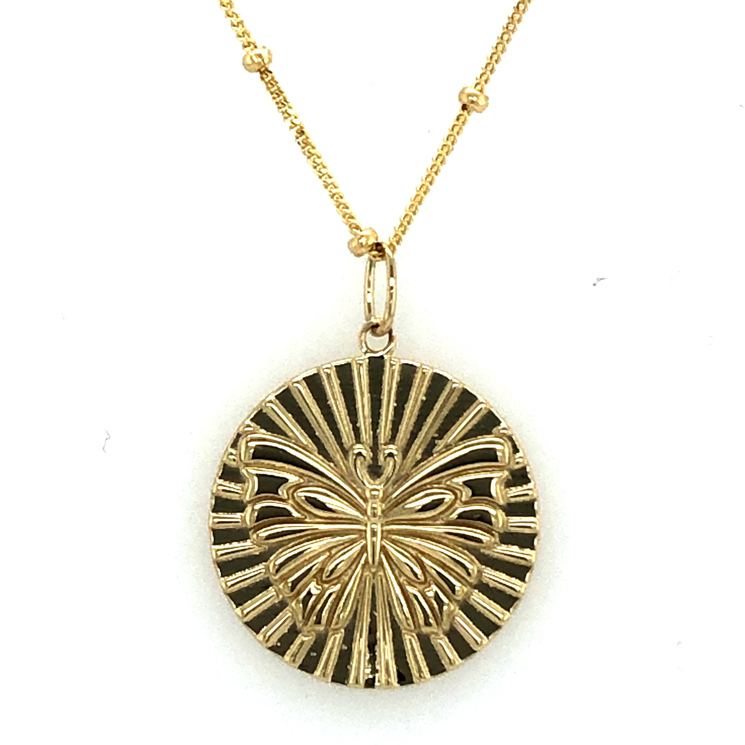 Inspired Gold Necklace - Gold Necklaces