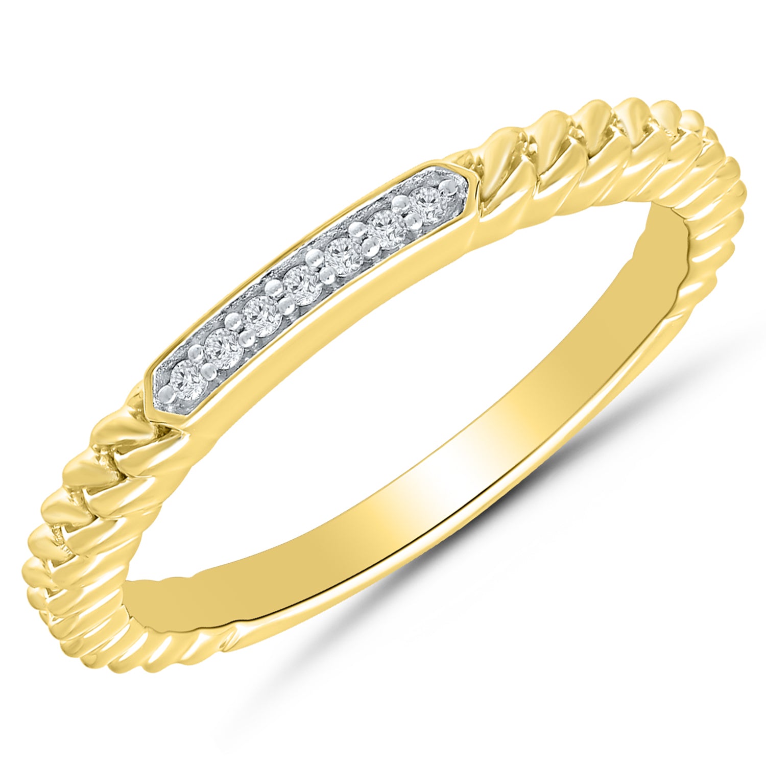 Stackable Diamond Fashion Ring - Diamond Fashion Rings - Womens