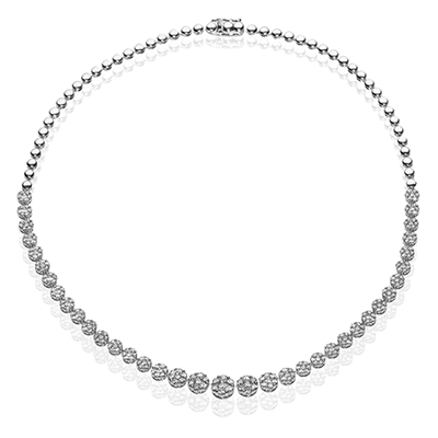 Riviere Diamond Necklace - Diamond Necklaces