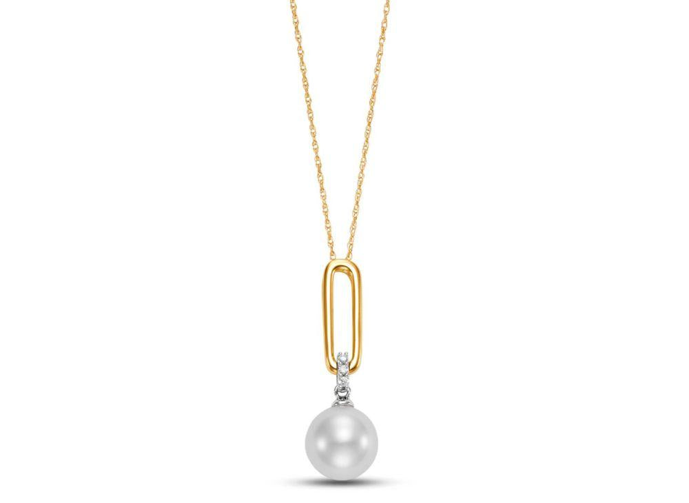 Style: Link Description: Necklace Diamonds - Pearl Necklace