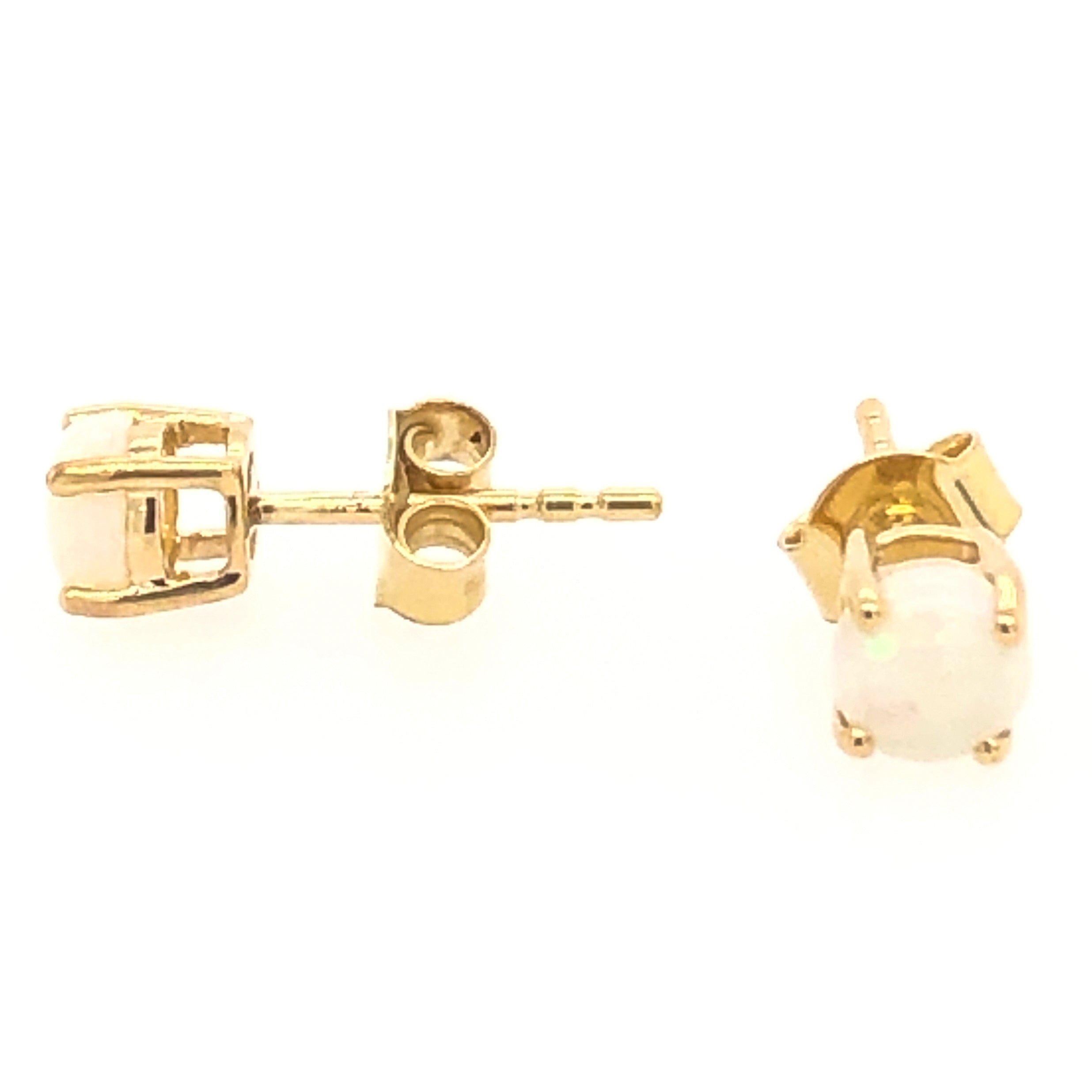 Stud Opals Earring - Colored Stone Earrings