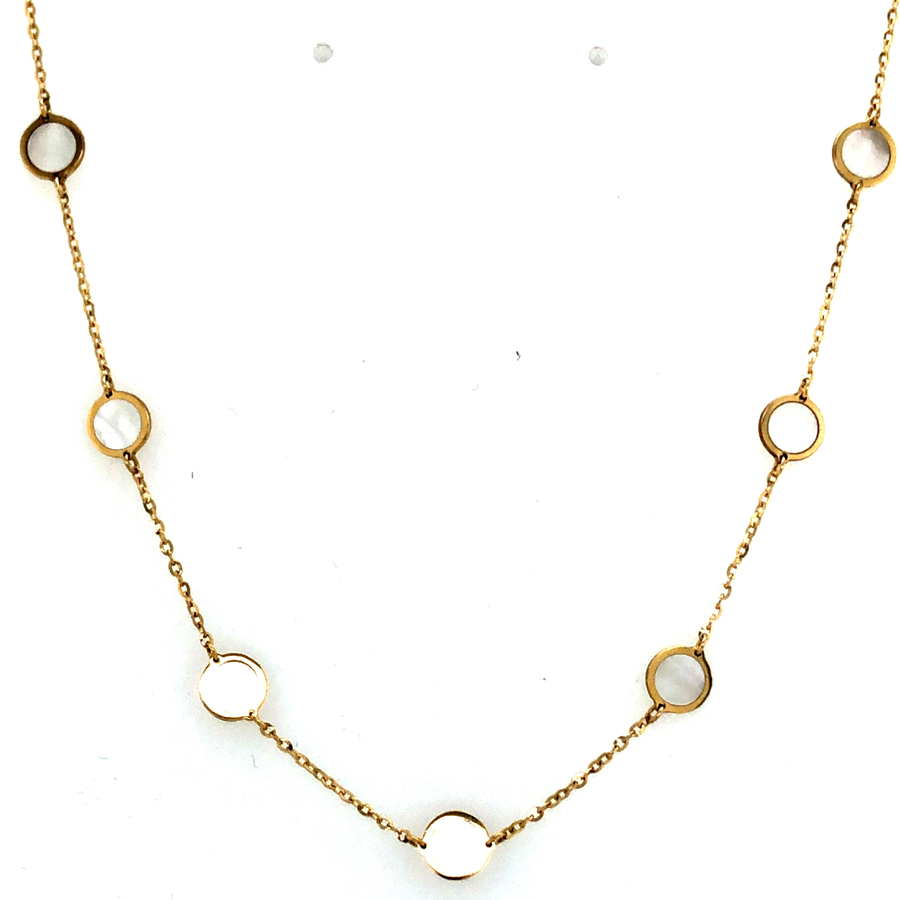 Link Pearl Necklace - Pearl Necklace
