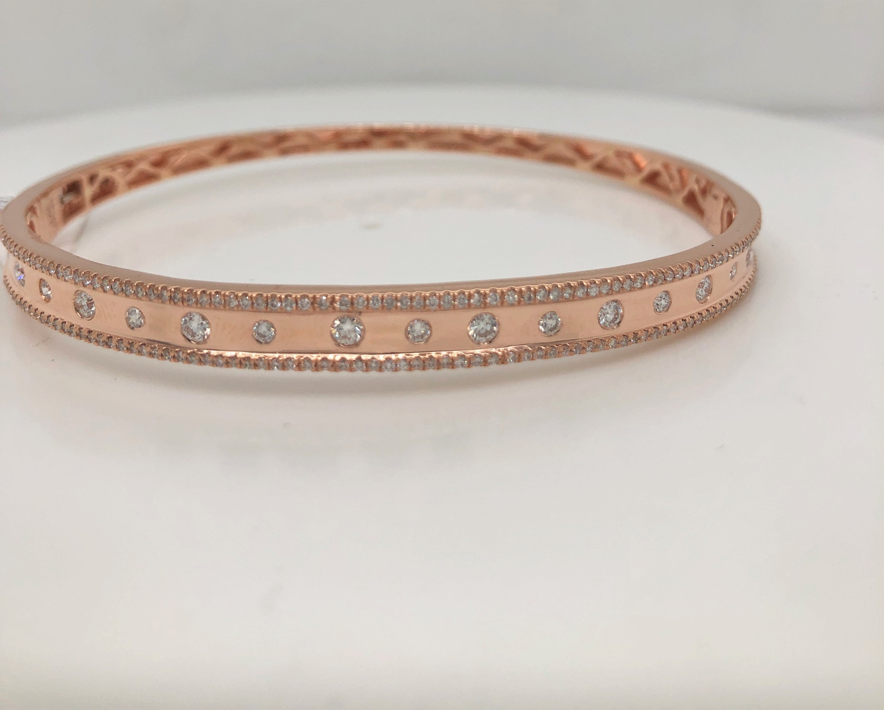 Bangle Diamond Bracelet - Diamond Bracelets