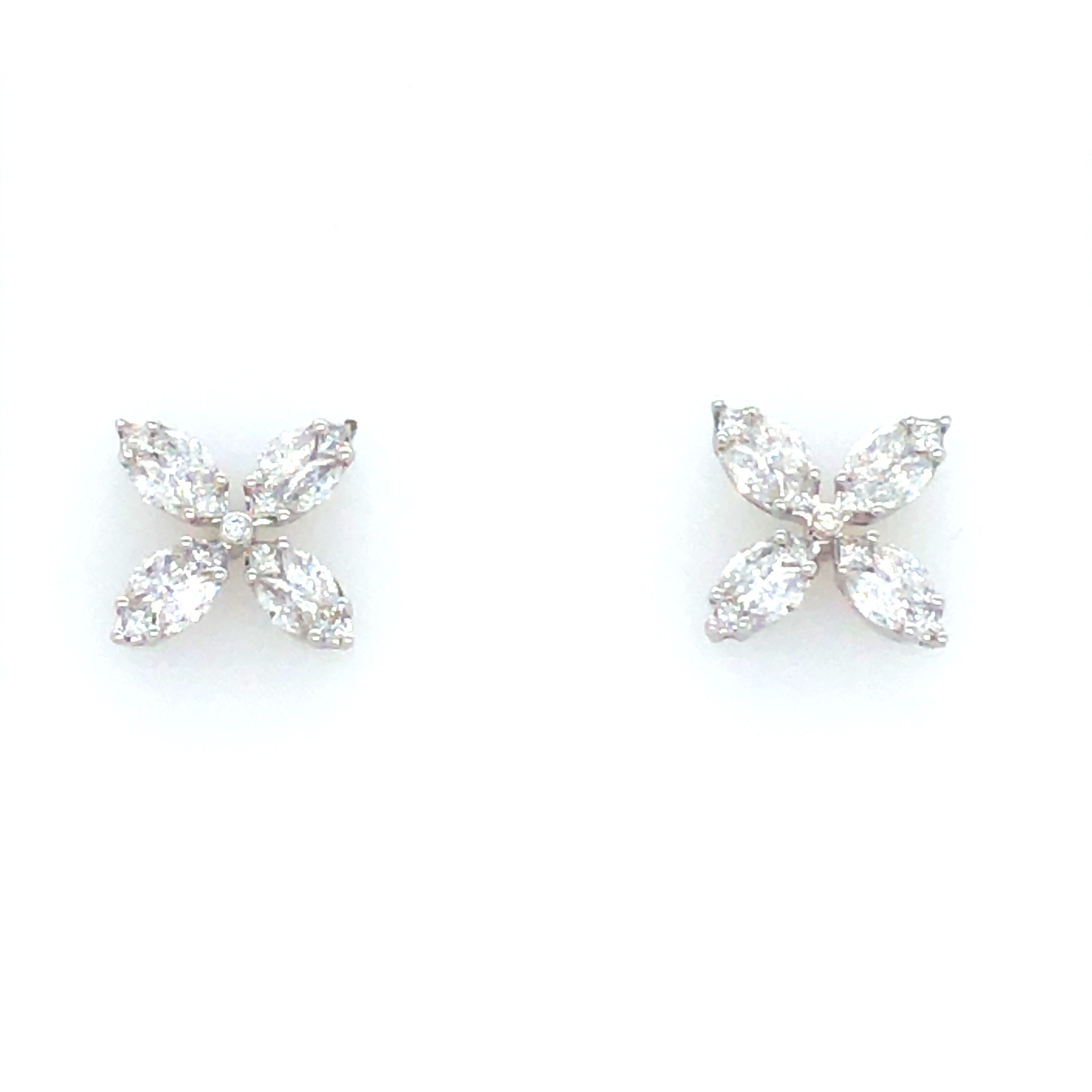 Stud Diamond Earrings - Diamond Earrings