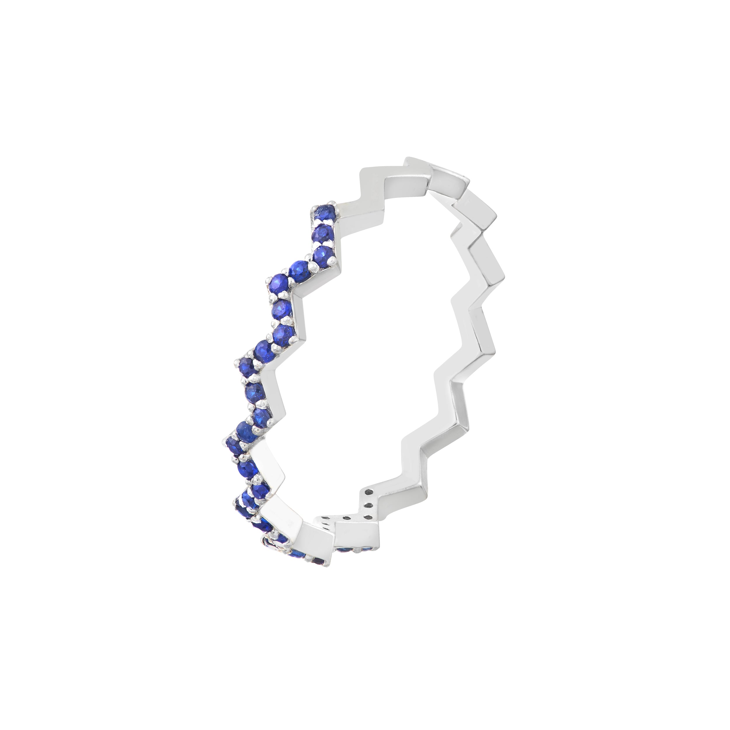 Stackable Sapphires Ring - Colored Stone Rings - Womens