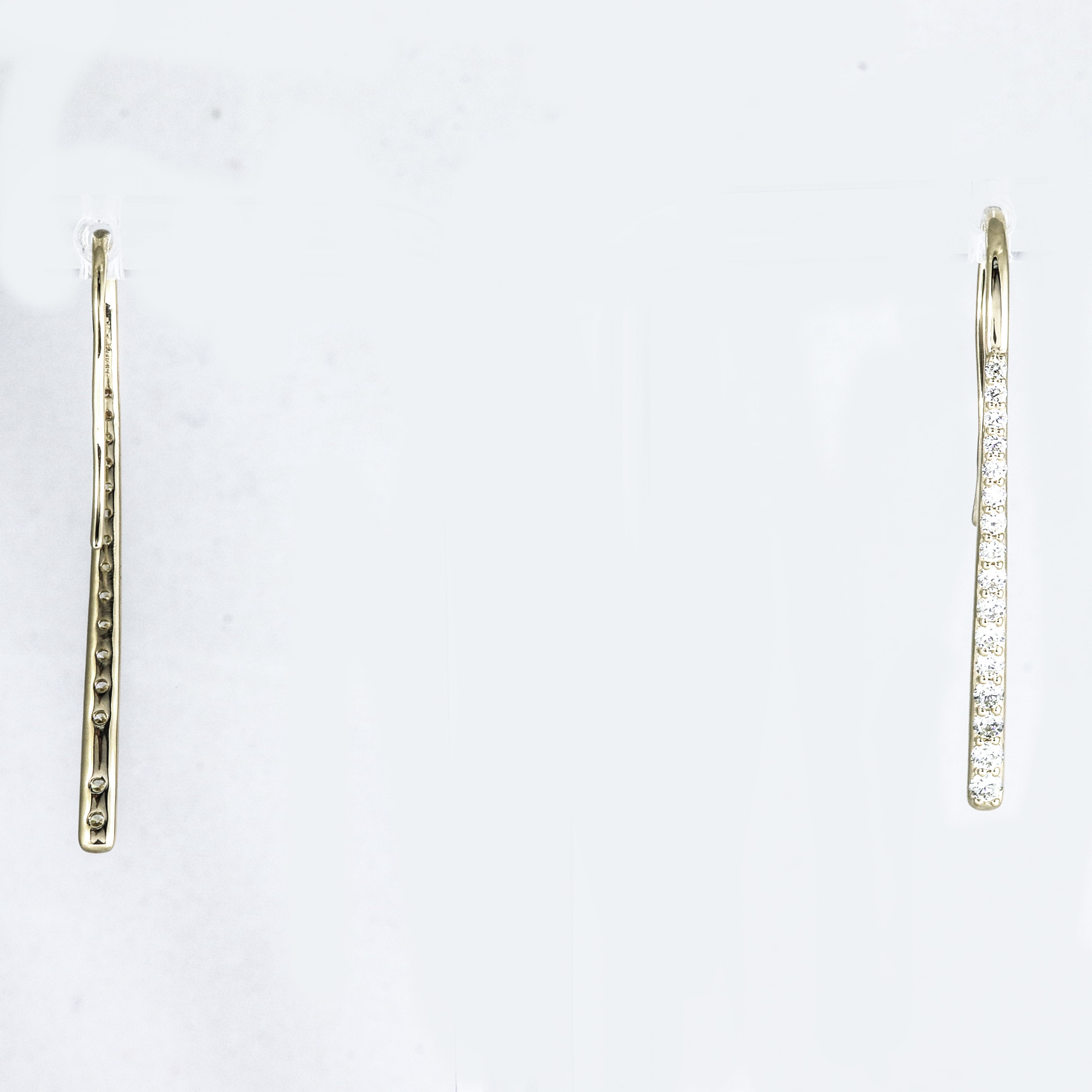 Threader New Born Diamond Earrings - Diamond Earrings - New Born Created