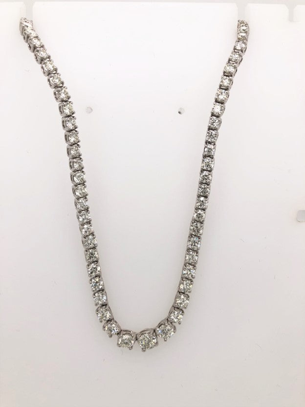 Riviere Diamond Necklace - Diamond Necklaces