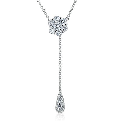Station Diamond Necklace - Diamond Necklaces