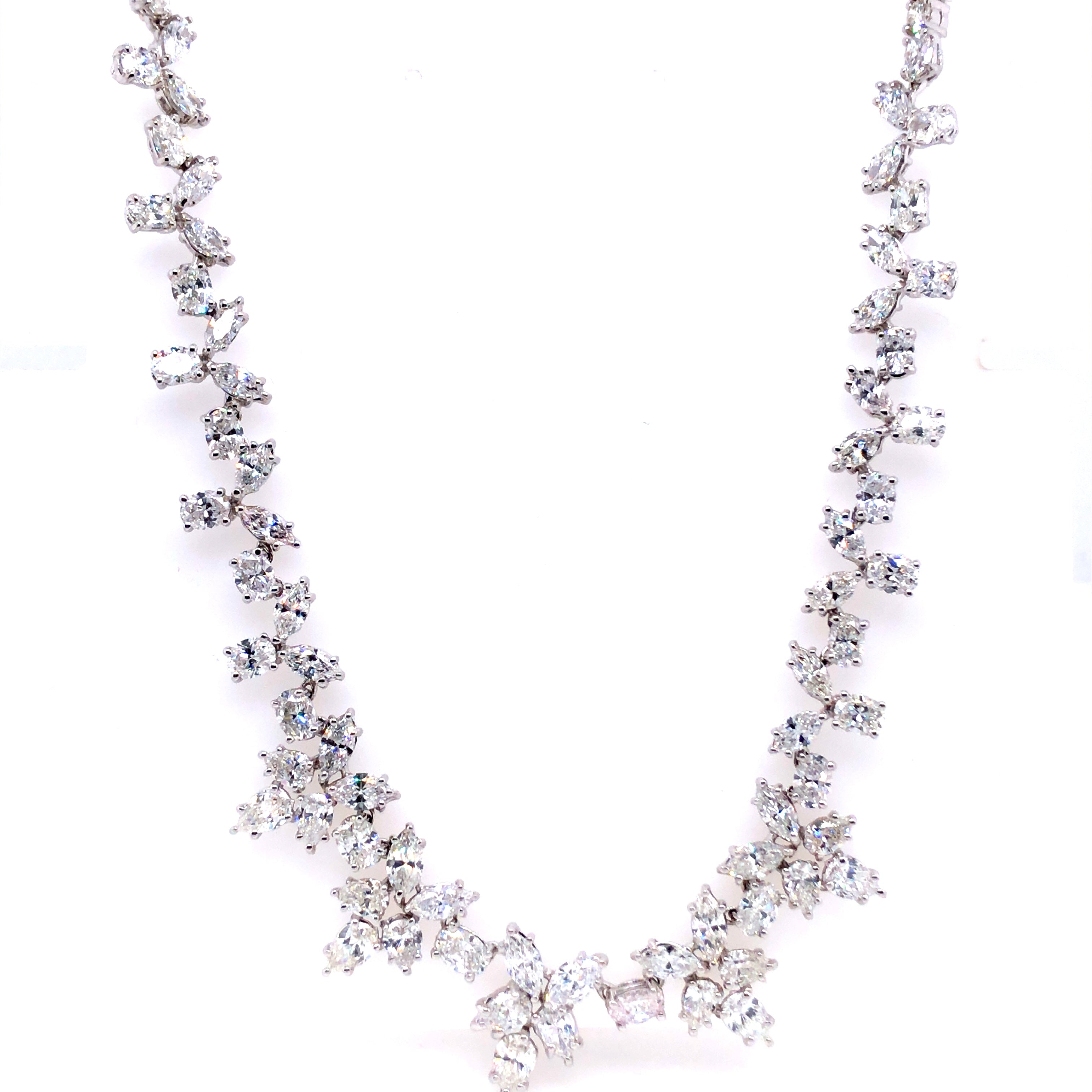 Statement Diamond Necklace - Diamond Necklaces