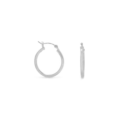Hoop Silver Earrings - Sterling Silver Earrings