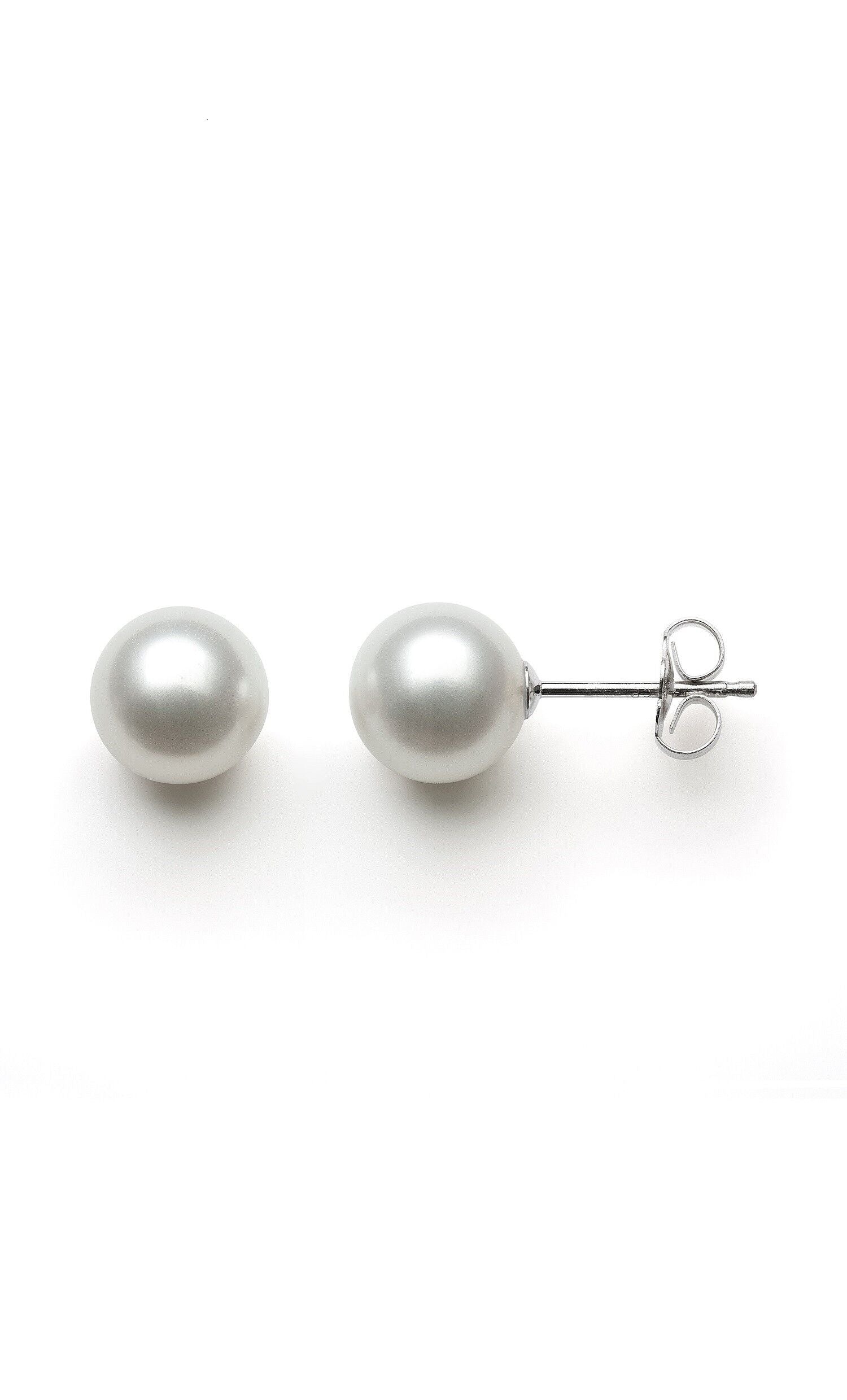 Stud Pearl Earrings - Pearl Earrings