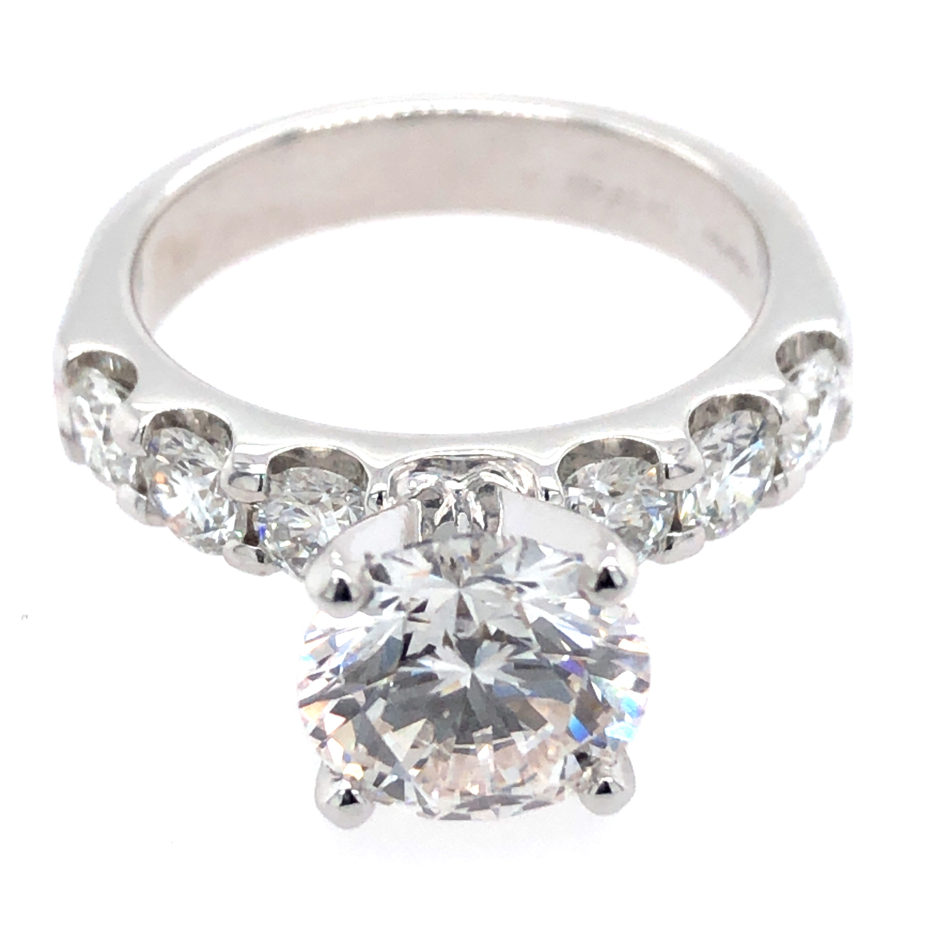 Classic Semi-Mount - Diamond Engagement Rings - New Born Created