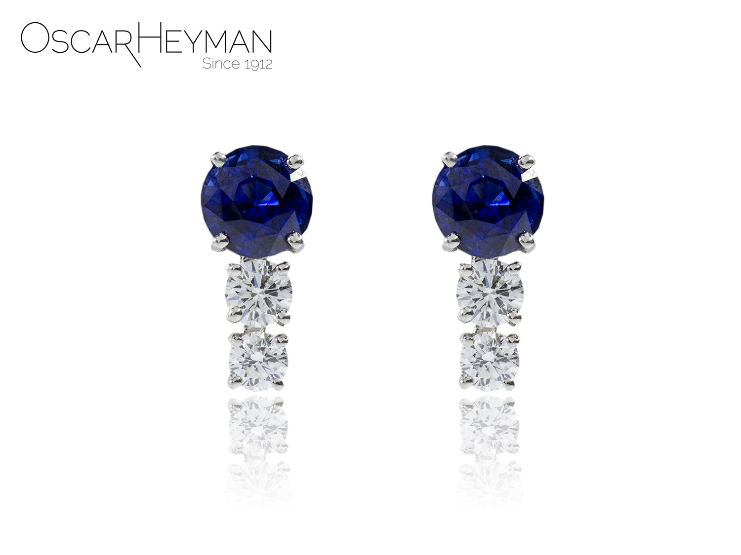 Huggie Sapphires Earring - Colored Stone Earrings
