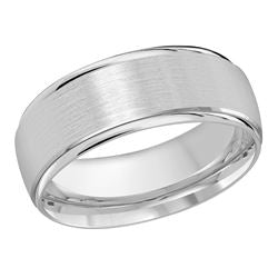 Etched Men's Wedding Ring - Men's Wedding Rings