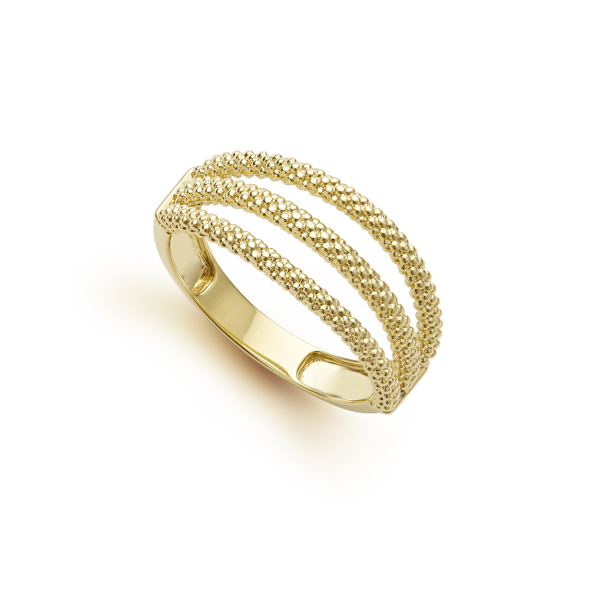 Inspired Fashion Ring - Gold Fashion Rings - Womens