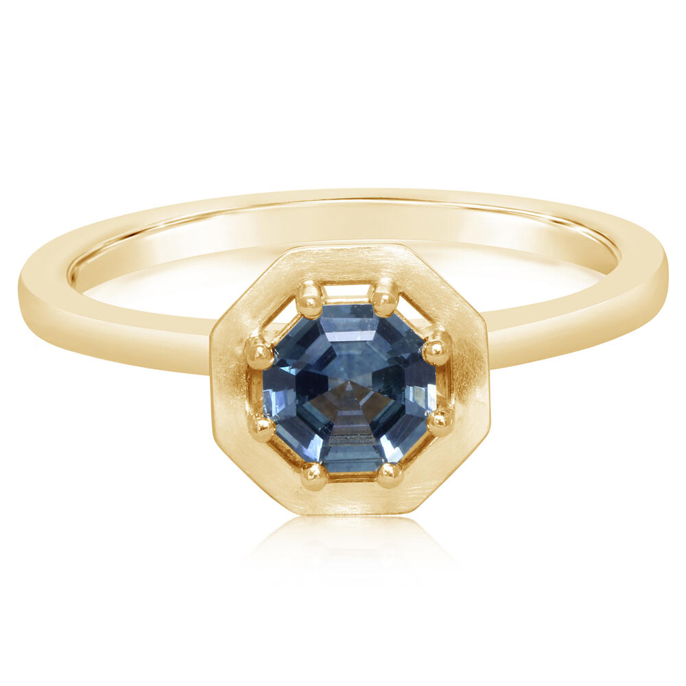 Inspired Sapphire Ring - Colored Stone Rings - Womens