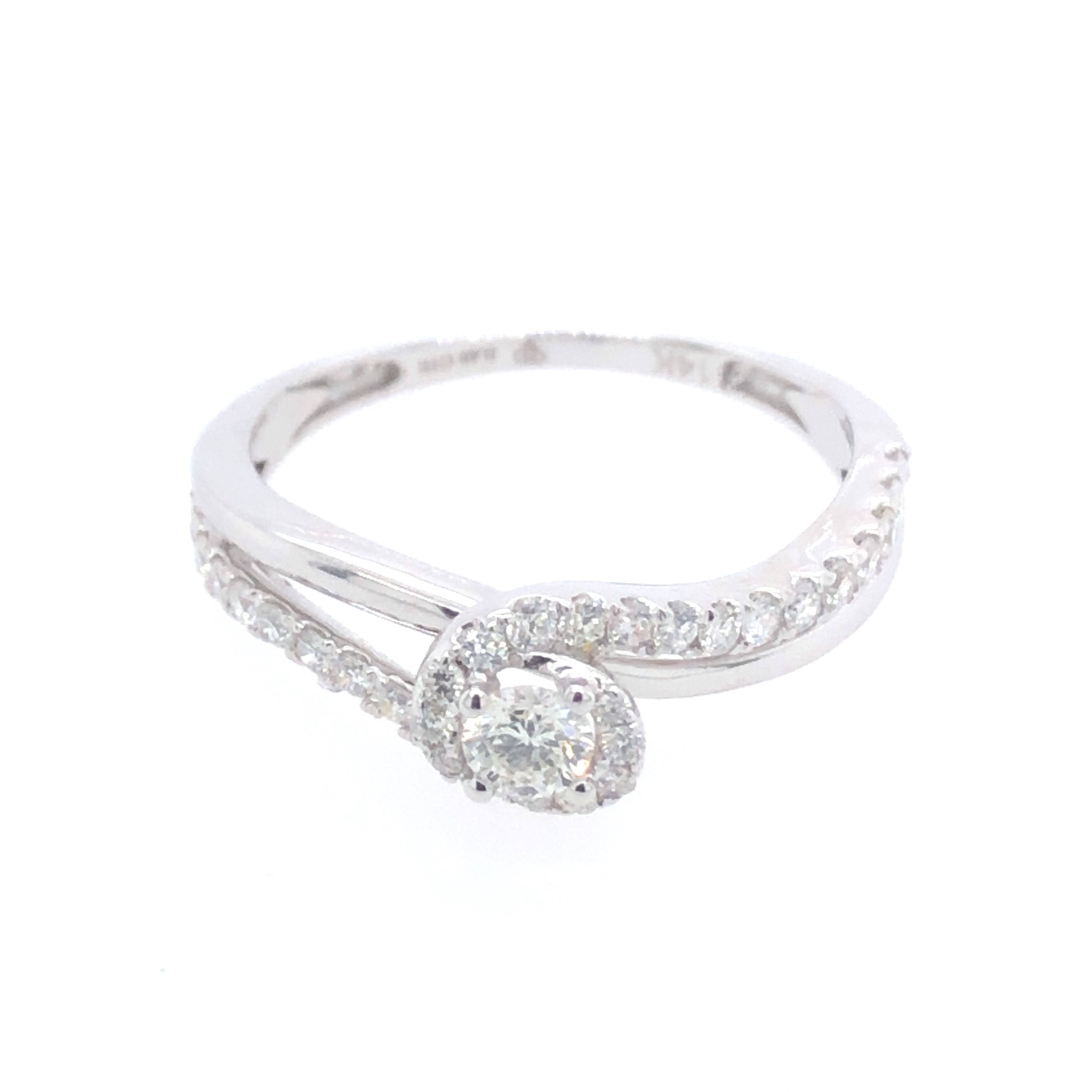 Entwined Engagement Ring - Diamond Engagement Rings
