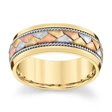 Woven Men's Wedding Ring - Men's Wedding Rings