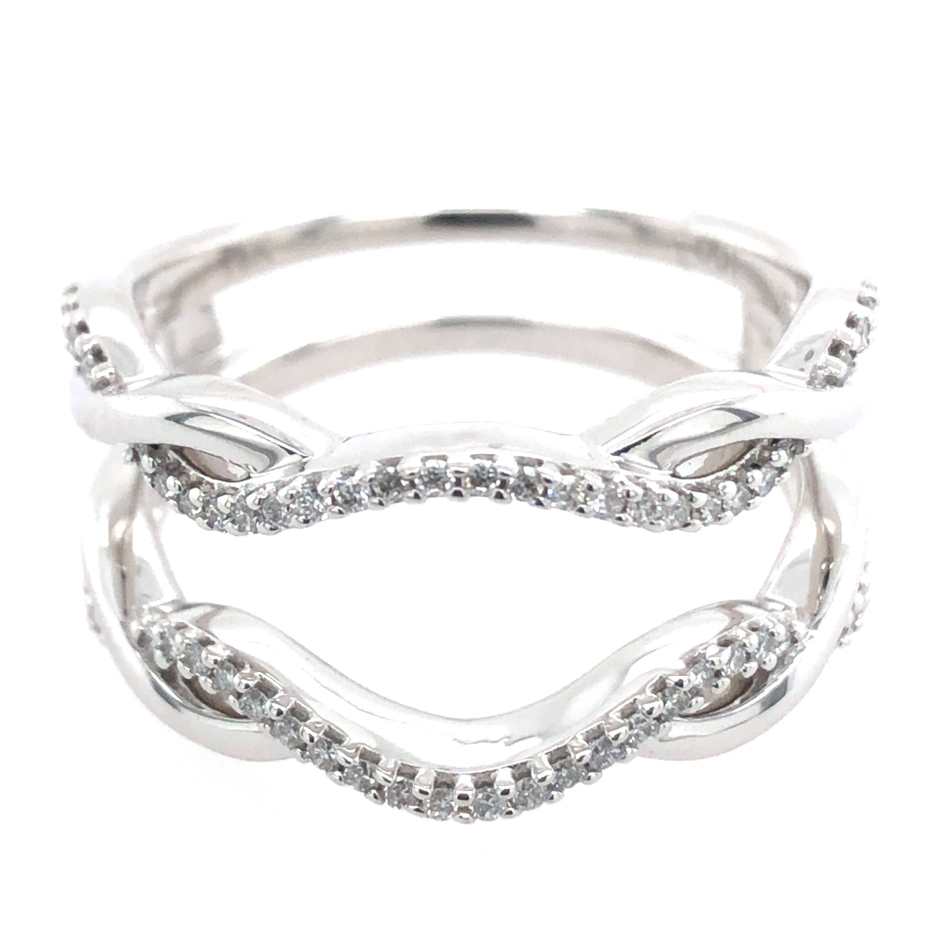 Style: Ring Gaurd - Diamond Wedding Bands for Mountings