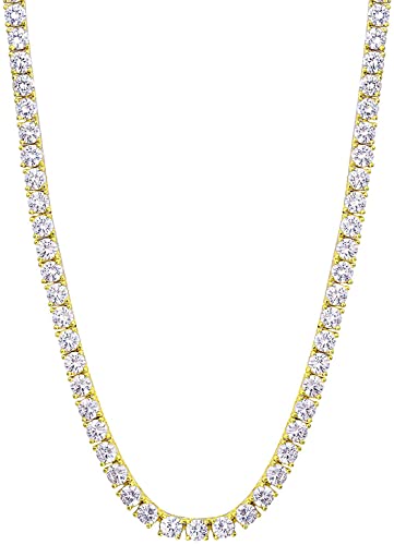 Vivid Diamonds 32 Carat Riviere Necklace For Sale at 1stDibs